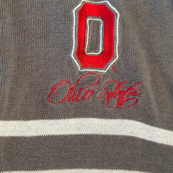 Women’s Gameday Couture Ohio State Buckeyes 1/4 Zip Sparkle Sweater Size XL - Picture 3 of 7